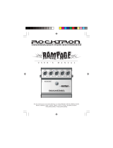 Rocktron Rampage Pedal Manuale utente