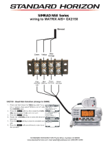 Standard Horizon SIMRAD NSE to Matrix GX2150 (6-11-2012) Manuale del proprietario