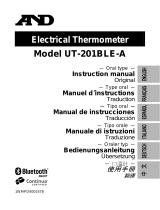 AND UT-201 BLE-A Manuale utente