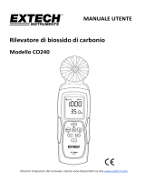 Extech Instruments CO240 Manuale utente