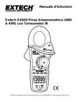 Extech Instruments EX820 Manuale utente