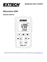 Extech Instruments EMF510 Manuale utente