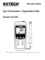 Extech Instruments SDL500 Manuale utente