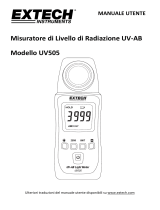 Extech Instruments UV505 Manuale utente