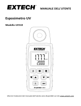 Extech Instruments UV510 Manuale utente