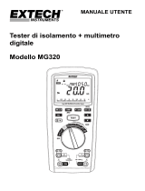 Extech Instruments MG320 Manuale utente