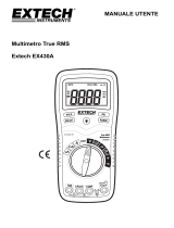 Extech Instruments EX430A Manuale utente