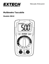 Extech Instruments MN10 Manuale utente
