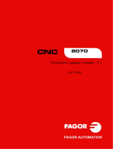 Fagor CNC 8070 T Probing Manuale utente
