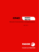 Fagor Laser 8060 CNC Manuale utente