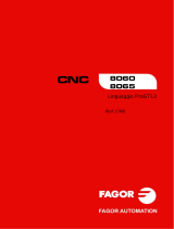 Fagor CNC 8060 for milling machines Manuale del proprietario