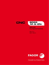 Fagor CNC 8055 for other applications Manuale utente