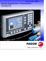 Fagor DRO Visualizadores para otras aplicaciones 40i Manuale del proprietario