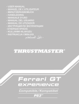 Thrustmaster Ferrari GT Experience Racing Wheel - PS3 Manuale utente