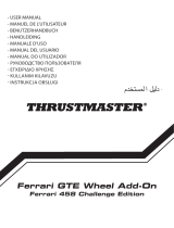 Thrustmaster Ferrari GTE Wheel Add-On Ferrari 458 Challenge Edition Manuale utente