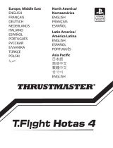 Thrustmaster 4160664 4169085 4161083 4160665 4160666 4160667 4169086 Manuale utente