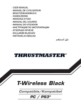 Thrustmaster T-Wireless Black Manuale utente