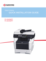 Copystar FS-3540MFP Guida d'installazione