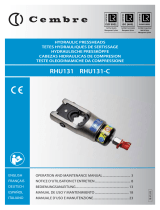 Cembre RHU131-C Manuale utente