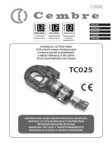 Cembre TC025 Manuale utente