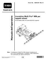 Toro Multi Pro WM Turf Sprayer Manuale utente