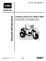 Toro Sand Pro 5040 Traction Unit Manuale utente