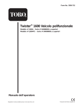 Toro Twister 1600 Utility Vehicle Manuale utente