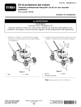 Toro Engine Guard Kit, 21in or 53cm Heavy-Duty Recycler/Rear Bagger Lawn Mower Guida d'installazione