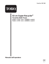 Toro 53cm Super Recycler Lawnmower Manuale utente