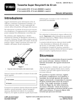 Toro 53cm Super Recycler Lawn Mower Manuale utente