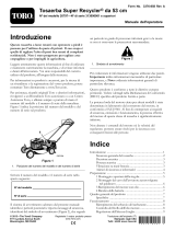 Toro 53cm Super Recycler Lawn Mower Manuale utente