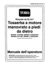 Toro Lawnmower Manuale utente