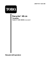 Toro Rear Bagger Mower Manuale utente