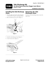 Toro Side-Discharge Kit, 66cm Heavy-Duty Rear Bagger Lawn Mower Guida d'installazione