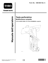 Toro Bore Drive Head Manuale utente
