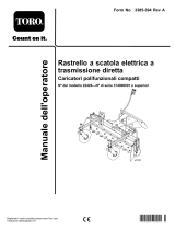 Toro Direct Drive Power Box Rake, Compact Utility Loaders Manuale utente