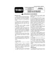 Toro Lawnmower Manuale utente