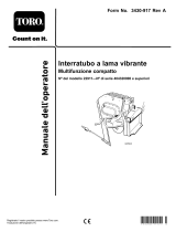 Toro Vibratory Plow, Compact Tool Carrier Manuale utente