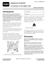 Toro Powerlite Snowthrower Manuale utente