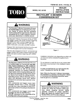 Toro Recycler II Update Kit Guida d'installazione