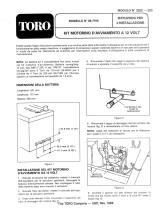 Toro Electric Start Kit, 12VDC, B&S Power Shift Snowthrower Guida d'installazione