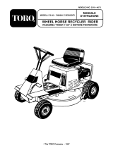 Toro 11-32 Rear Engine Rider Manuale utente