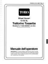 Toro 12-32XL Lawn Tractor Manuale utente