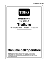 Toro 13-32XLE Lawn Tractor Manuale utente