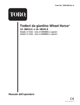 Toro 16-38HXLE Lawn Tractor Manuale utente