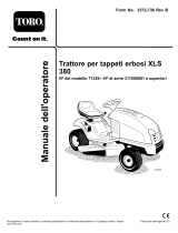 Toro XLS 380 Lawn Tractor Manuale utente