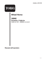 Toro 268-HE Lawn and Garden Tractor Manuale utente