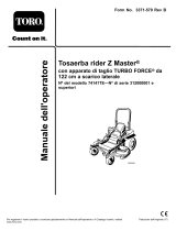 Toro Z Master Commercial 2000 Series Riding Mower, Manuale utente