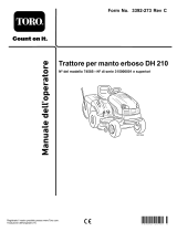 Toro DH 210 Lawn Tractor Manuale utente