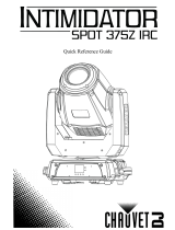 CHAUVET DJ Intimidator Spot 375Z IRC Guida di riferimento